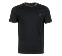 Fred Perry Twin Tipped T-Shirt - Black - Mens XXL