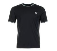 Twin Tipped T Shirt Black Silver Blue, XL