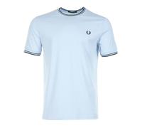 Twin Tipped T Shirt Light Smoke Petrol Blue, XXL