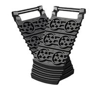 Twin Unit Adhesion Planks - Arched Stair Grip Mats, Friction Panels, Mud Seed Type Recovery Slabs | Stony Paths