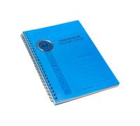 Twin-Wire Binding Notebook 100 Pages Wide Lined Softcover Journal Writing Note Book for School 5.63x8.15Inch Waterproof Notebook