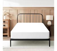 Twin XL Fitted Sheet 39 x 80 Inches 6" Deep Pocket 100% Egyptian Cotton 600 Thread Count Snug Fit for Trifold Mattress, Narrow Twin, Camp Bunk, Guest Bed, Army Cot Soft & Breathable - White