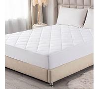 Twin XL Mattress Topper for Dorm Room Extra Long Twin Bed Fluffy Matress Cover Quilted Fitted Pillow Top Mattress Pad with Deep Pocket