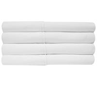 Twin XL Size Bed Sheets - 4 Piece 1500 Supreme Collection Fine Brushed Microfiber Deep Pocket Twin X-Large Sheet Set Bedding - 1 EXTRA PILLOW CASES, GREAT VALUE, Twin XL, White