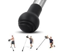 TwinBeing Landmine Attachment for Barbell, Barbell Bomb 2 inch for Press, Row, Spin, Split Squats, Enhance Your Workout with Durable Silicone Rubber, 2-in-1 Holder & Base, Fit 2-inch Olympic Barbell