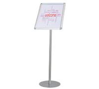 TWINCO Display Stand A3 Carbon Steel Silver