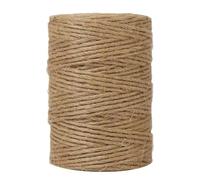 Twine String 3ply Jute String 2mm Thickness 328 Ft Jute Rope Natural Brown Hessian Garden Twine For Decoration Diy Arts Bundling Crafts & Gift Wrappings