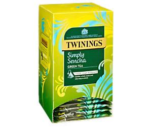 Twinings 100% Sencha Green Tea Simply Sencha Pack of 15