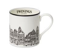 Twinings 216 Strand Design Mug Fine Bone China White & Black Teaware Tea Accessory