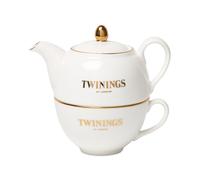 Twinings 216 Strand - Teapot & Mug Set - Perfect for Afternoon Tea - Teaware - Tea for One Set