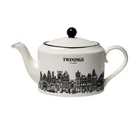 Twinings 216 Strand - Teapot - Perfect for Afternoon Tea Teapot - Teaware - Tea Lover Gift - Cream/Black