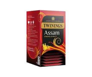 Twinings Assam Black Tea 20 Individually Enveloped Tea Bags Rich & Malty Indian Black Tea Sugar Free 20 Envelopes