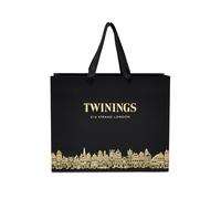 Twinings Black Gift Bag - Medium - Gold Design - Create Your Own Gift - Tea Gift Bag