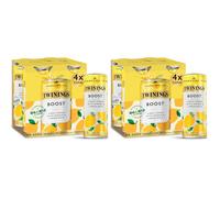Twinings Boost Lemon and Ginger Flavoured Sparkling TeaRefreshing Fruity B