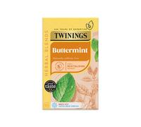 Twinings Buttermint Tea 20 Tea Bags Sugar Free Caffeine-Free Herbal Mint Infusion Light & Soothing