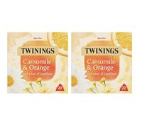 Twinings Camomile and Orange Herbal Tea bags 20 Tea bags Pack of 2