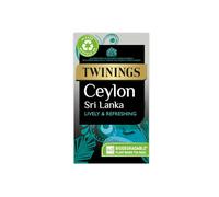 Twinings Ceylon Tea | Lively, Crisp & Refreshing Black Tea | Sri Lankan Tea Blend | 40 Biodegradable Tea Bags
