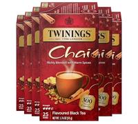 Twinings Chai Tea, 25 Count Bagged Tea (Pack of 6)
