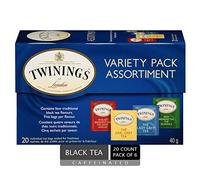 Twinings, Classics, Black Tea Variety Pack, 20 Tea Bags, 1.41 oz (40 g)