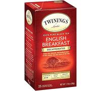 Twinings Classics Naturally Decaffeinated English Breakfast Tea - 25 Tea Bags