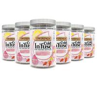 Twinings Cold Infuse Rose Lemonade, New Improved Taste, 72 Teabags (Multipack of 6 x 12 Infusers)