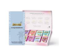 Twinings - Congratulations Superblends Collection - Tea Gift Box - 40 Envelopes - Functional Herbal Blends