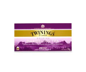 Twinings - Darjeeling Black Tea - International Blend - 25 Envelopes - Light Floral Indian Black Tea