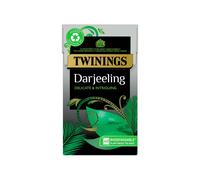 Twinings Darjeeling Tea All Natural Ingredients Delicate Darjeeling Black Tea Indian Tea Blend - 4 x 40 Pack (160 Tea Bags)