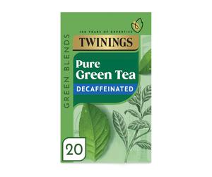 Twinings Decaf Pure Green Tea, Pack of 20