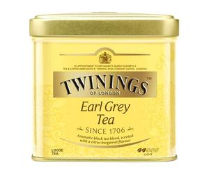 Twinings Earl Gray Tin 100g, 2 Pack (2 x 100 g)