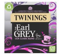 Twinings Earl Grey Full & Fragrant Earl Grey Tea Bags, Large Pack, 120 Biodegradable Tea Bags