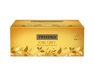 Twinings Earl Grey Black Tea in a Refined Tea Bag with Bergamot Aroma - Refreshing Black Tea from China - 100 Tea Bags (200g)
