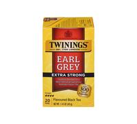 Twinings Earl Grey Extra Strong (International Blend) - 3 x 20 Envelope Pack (60 Envelopes)