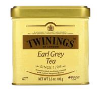 Twinings of London Earl Grey Loose Tea Tins, 3.53 Ounce (Pack of 6)
