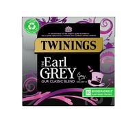 Twinings Earl Grey Tea All Natural Ingredients Fragrant Earl Grey Black Tea Lemon & Bergamot Tea Biodegradable Tea Bag - 4 x 80 Pack (320 Tea Bags)