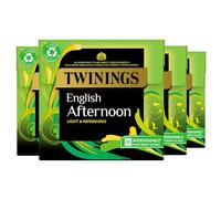Twinings English Afternoon Tea | Light, Delicate & Refreshing Black Tea | Multipack Bulk Buy, 320 (4 x 80) Biodegradable Tea Bags