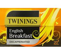 Twinings Decaffeinated English Breakfast Tea Bags (20 Pack) x4