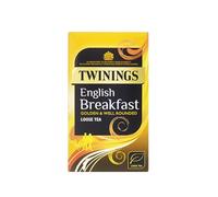 Twinings English Breakfast Loose Leaf Black Tea, 500g (4 x 125g) | Multipack, Black Tea, Full Bodied Blend, Well Rounded, No Added Flavourings, Loose Leaf, Strainer Brewing, Resealable Box