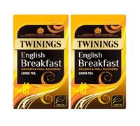 Twinings Loose Leaf Tea - 100% Black Tea with Strong Bold & Malty Flavors - Engl