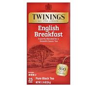 Twinings English Breakfast Tea, 17 oz, 25 Pack