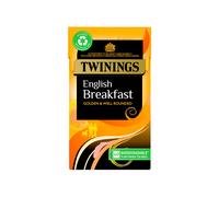 Twinings English Breakfast Tea All Natural Ingredients Well Rounded English Breakfast Black Tea Biodegradable Tea Bag - 4 x 40 Pack (160 Tea Bags)