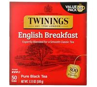 Twinings English Breakfast 50 Bag (Pack of 6)