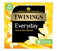 Twinings Everyday Black Tea 4 x 80 Teabags, 232g (Pack of 4)