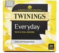 Twinings Everyday Black Tea Decaffeinated, Pack of 80
