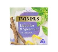 Twinings Fruit & Herbal Tea - Liquorice & Spearmint Tea - 4 x 20 Tea Bags - Caffeine Free Tea - Sugar Free Tea Bags