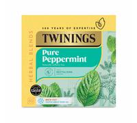 Twinings Fruit & Herbal Tea Pure Peppermint Tea Caffeine-Free Tea Sugar Free Tea Bags - 4 x 80 Pack (320 Tea Bags)