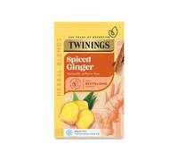 Twinings Fruit & Herbal Tea - Spiced Ginger Tea - 4 x 20 Tea Bags - Caffeine Free Tea - Sugar Free Tea Bags