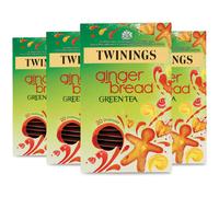 Twinings Gingerbread Green Tea, 80 Envelopes (Multipack of 4 x 20 Envelopes)