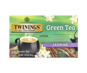 Twinings, Green Tea, Jasmine, 20 Tea Bags, 1.41 oz (40 g)
