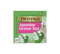 Twinings Green Tea & Jasmine 80 per pack - Pack of 6